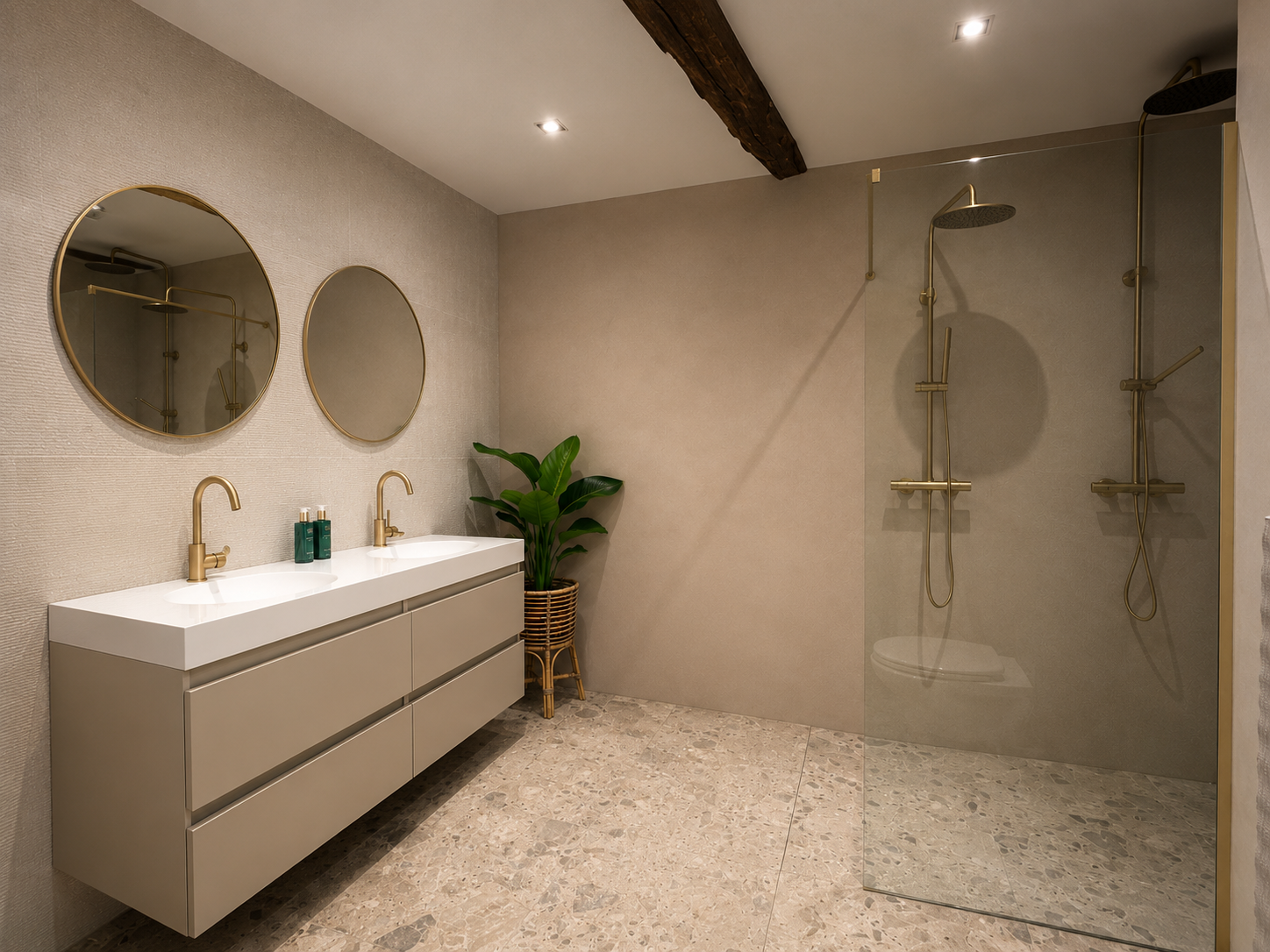 Bathroom at Japandi Lounge