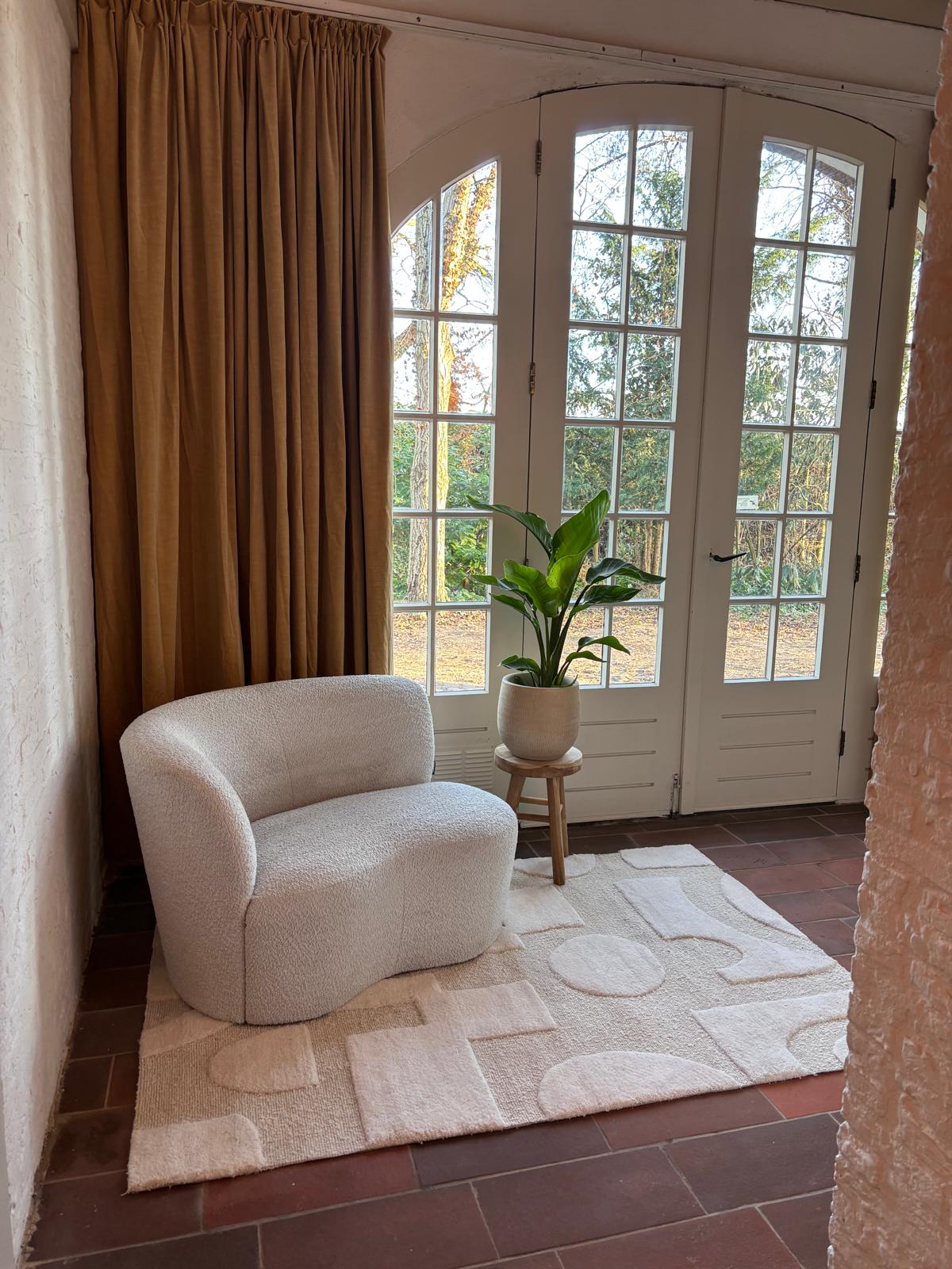 Japandi Lounge exterior – farmhouse at dusk 10 minutes from Den Bosch