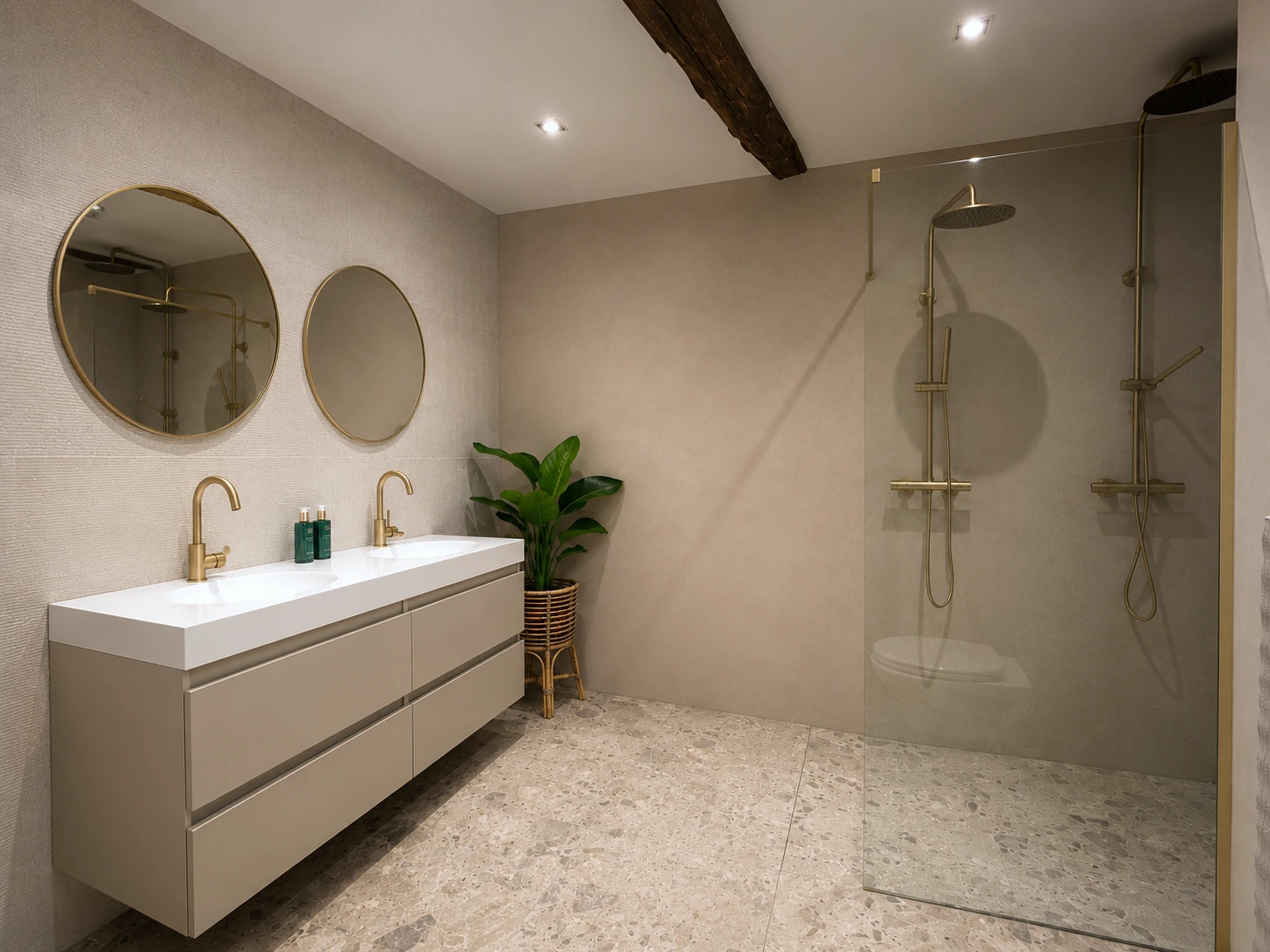 Bathroom at Japandi Lounge